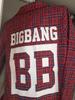 [USED] BIGBANG Gingham Check Shirt