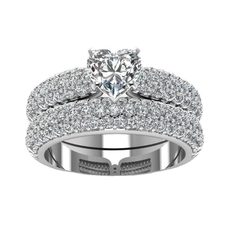 Accessories Classic Diamond Atmospheric Luxury Men'S And Women'S Rings Fashion