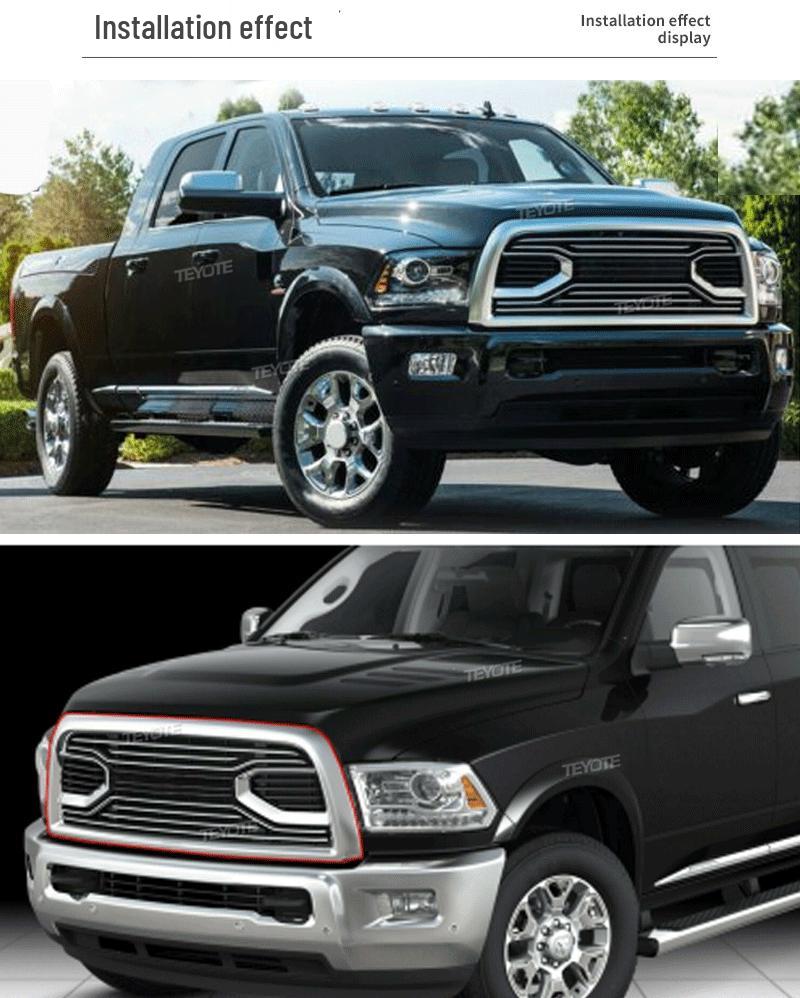 Dodge RAM 1500 Grille (09-13) - Honeycomb Martin Electroplated Style
