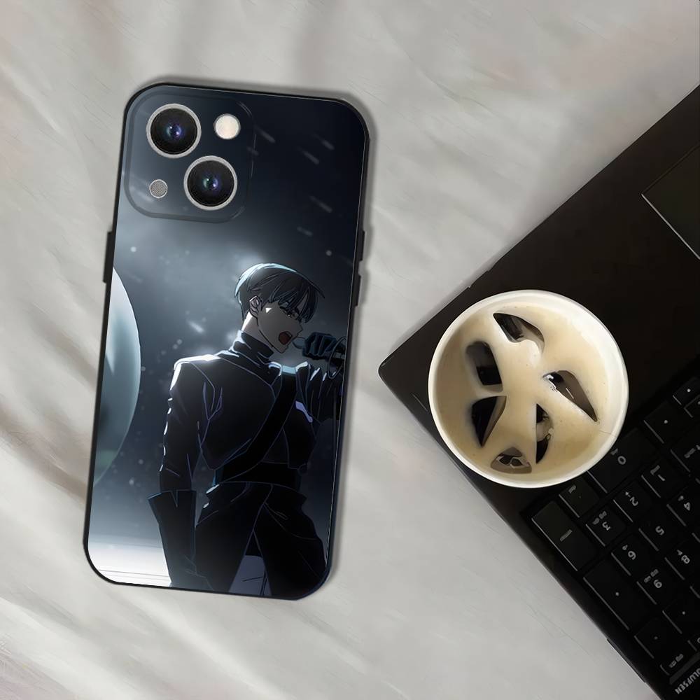 Korean A-Alien S-Stage Ivan Till Phone Case For iPhone 16,15,14,13,12,11,Pro,XS,Max,XR,Plus,E,SE4,Mini Black Soft Cover
