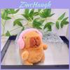 Adorable Plush Capybara Toy With Colorful Headphones Perfect For Birthdays And Collectors