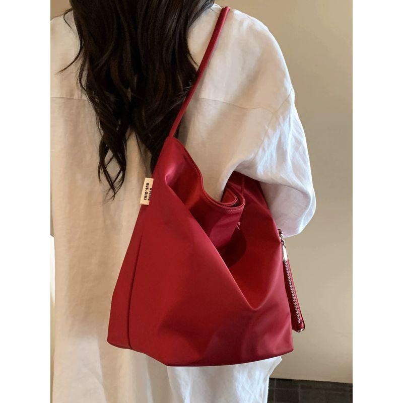

Nanfeng Mid-Year Feedback Chio2nd Time Traveler Tote Bag Women Commuter Loose Feeling Portable Shoulder Bag Red