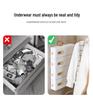Wall-Mounted Sock & Underwear Organizer: Drawer-Style, Grid Design, Space-Saving Solution