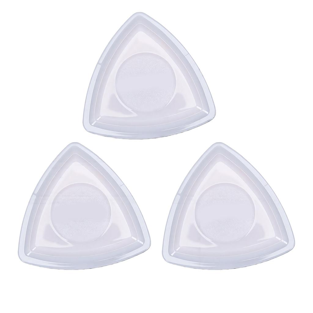 3 Pcs LED Guitar Picks ABS High Hardness Guitar Plectrum for Guitar Bass Players Gift Purple Light