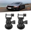 2pcs Mini Dash Camera Mount Bracket Dashboard Recorder Suction Cup 360 Degree Adjustable Universal(UShape Head )
