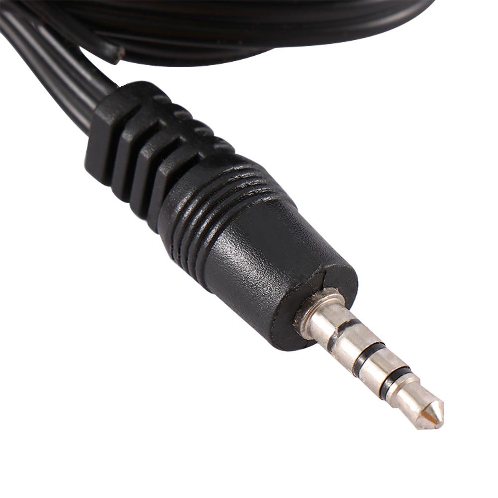 Black Durable Converter Cord Plug Adapter 3 RCA Wire Audio Cable Video Cables AV