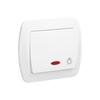 Illuminated "light" Button AS1L/11 Chord White