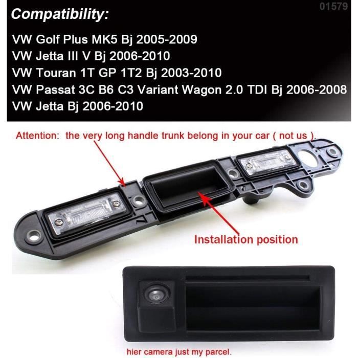 Caméra de recul pour vw golf plusjetta iiitouranpassat