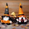 Elf Dwarf Faceless Gnome Doll Halloween Gnomes Plush With Spider Ornaments Halloween Witch Gnomes Halloween Table Decorations