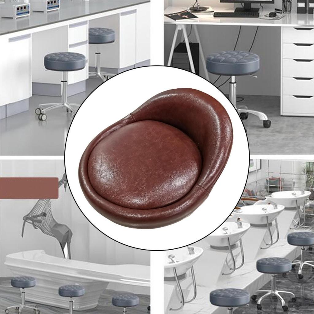 Barstool Seat Cushion Soft Waterproof PU Leather Replacement Top Modern Swivel Seat for Bar Club Restaurant