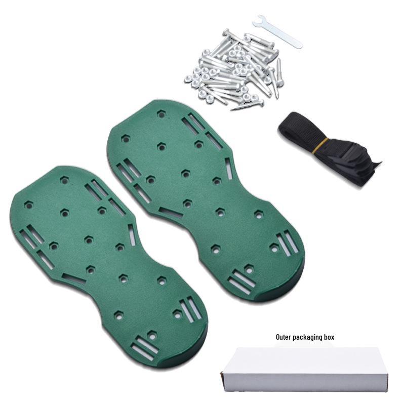 Adjustable Heavy-Duty Lawn Aerator Shoes with Spikes