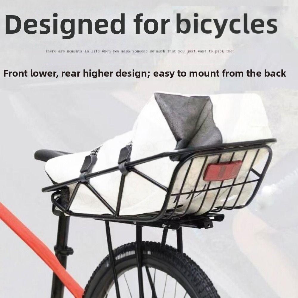 Easy To Install Student Riding Storage Basket Bicycle Basket  Electric Bicycles Accessories