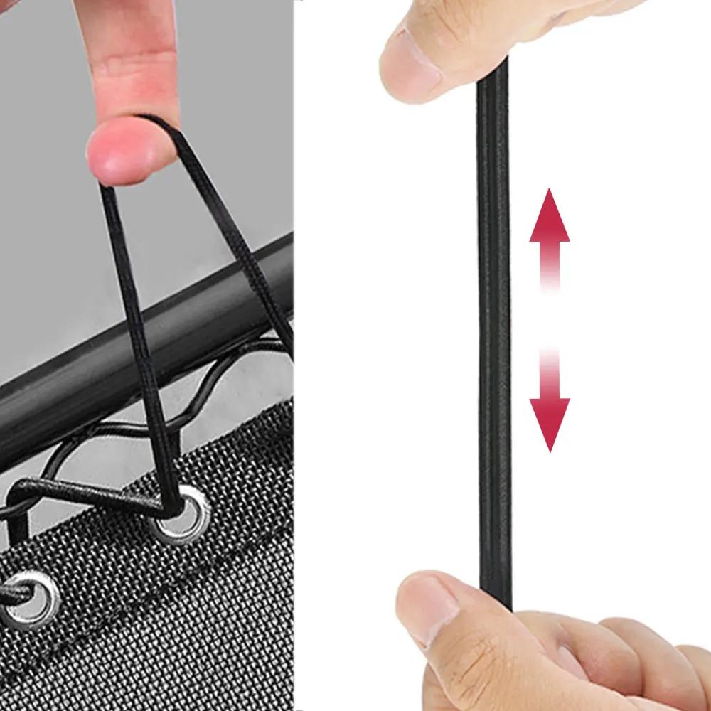 4pcs Elastic Cord Replacement Chair Cords 4.6/7.2ft Recliner Cords Deck Chair Tie Rope Recliner Laces Cords Recliner Repair Tool