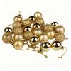 24pcs 1.18in Xmas Balls Ornaments for Xmas Tree Shatterproof Xmas Hanging Balls for Holiday Wedding Party Decoration