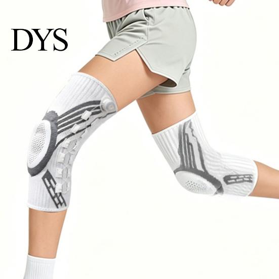 Men Knee Support Knob Brace with Patella Pad Side Stabilizer Women Workout Meniscus Tear Arthritis Joint Pain Relief Compression Sleeve Sports