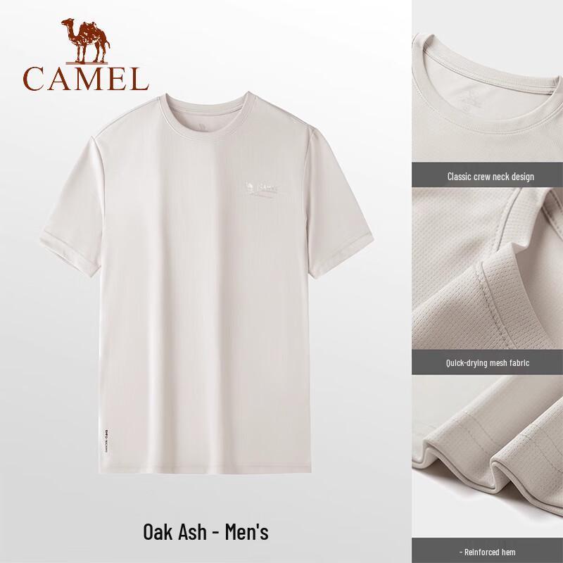 

CAMEL Men s Honeycomb Mesh Quick-Dry T-Shirt S