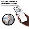 Electronic Anime Pin With HD Touchscreen, 2026 New Digital Photo Display Gift, Custom Kawaii Badge For Backpacks And Conventions Photo Name Tag Pins
