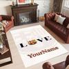 Fc Barcelona Personalized Name Floor Rug Office Rug Suitable for Bedrooms Kitchen Balcony Outdoor Antislip Carpet Anime Office Decor