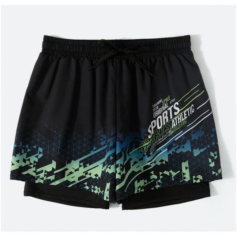Mens Quick-Dry Board Shorts Swim Trunks Beach Pool Surfing Swimming Athletic Water Sports Gear