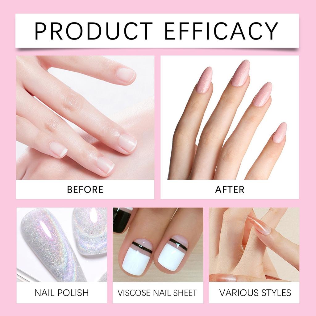 Nagelkleber, Nagelkleber für Nägel, einfach zu verwenden, tragbar und stabil, Nagelkleber für Nagelsalo