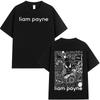 Liam Payne Choose Love T Shirts Tribute Payne Fans Gift Mens Women Clothing Short Sleeve Oversized T-shirts Hip Hop Tee Shirt