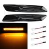 2Pcs Cat Turn Signal Light LED Dynamic Side Marker Blinker Light Signal Lamp For-BMW E60 E61 E81 E82 E88 E90 E91 E92 E93  E84