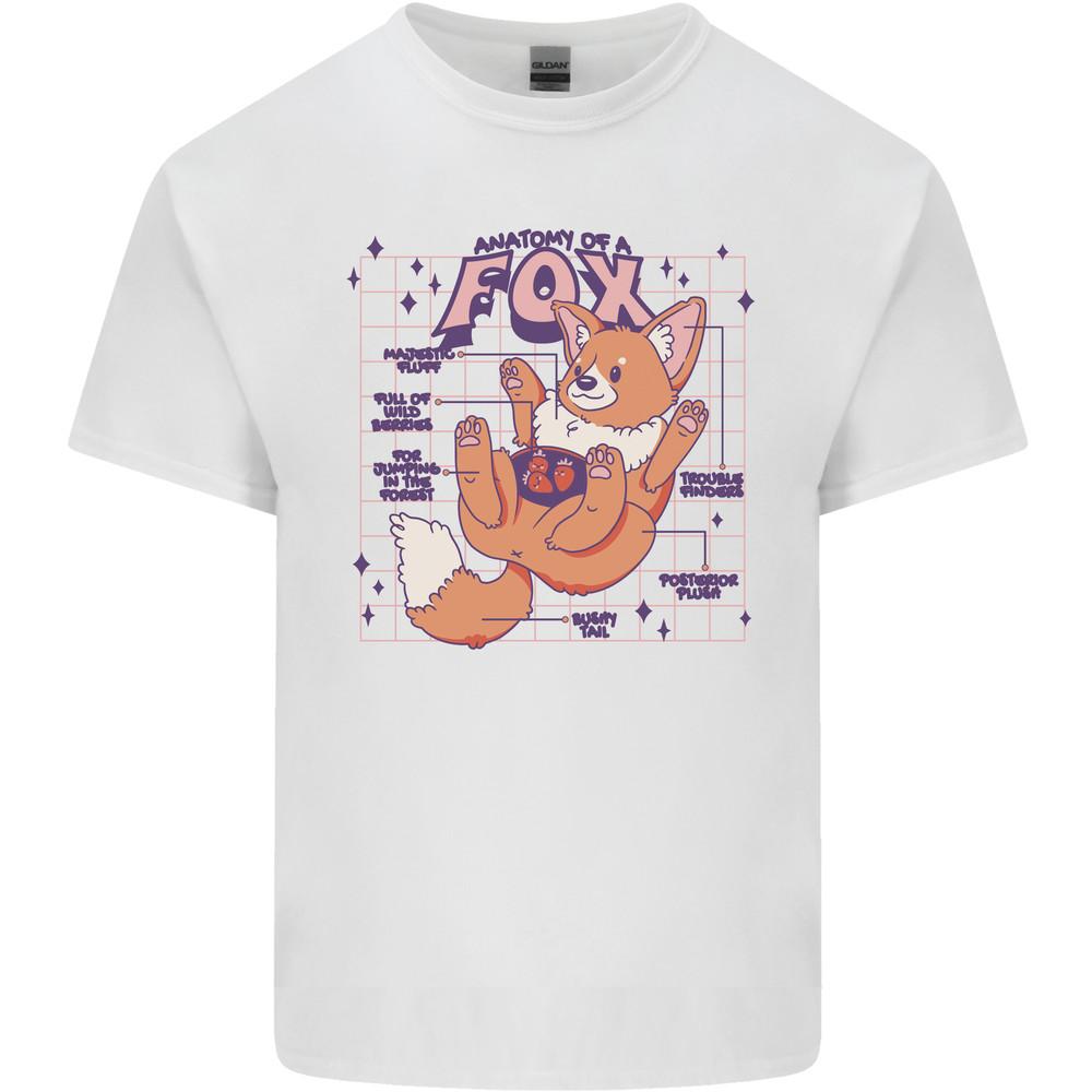 Anatomy of a Fox Foxes Funny Mens Light Cotton T-Shirt Unisex T-Shirt XXXXL