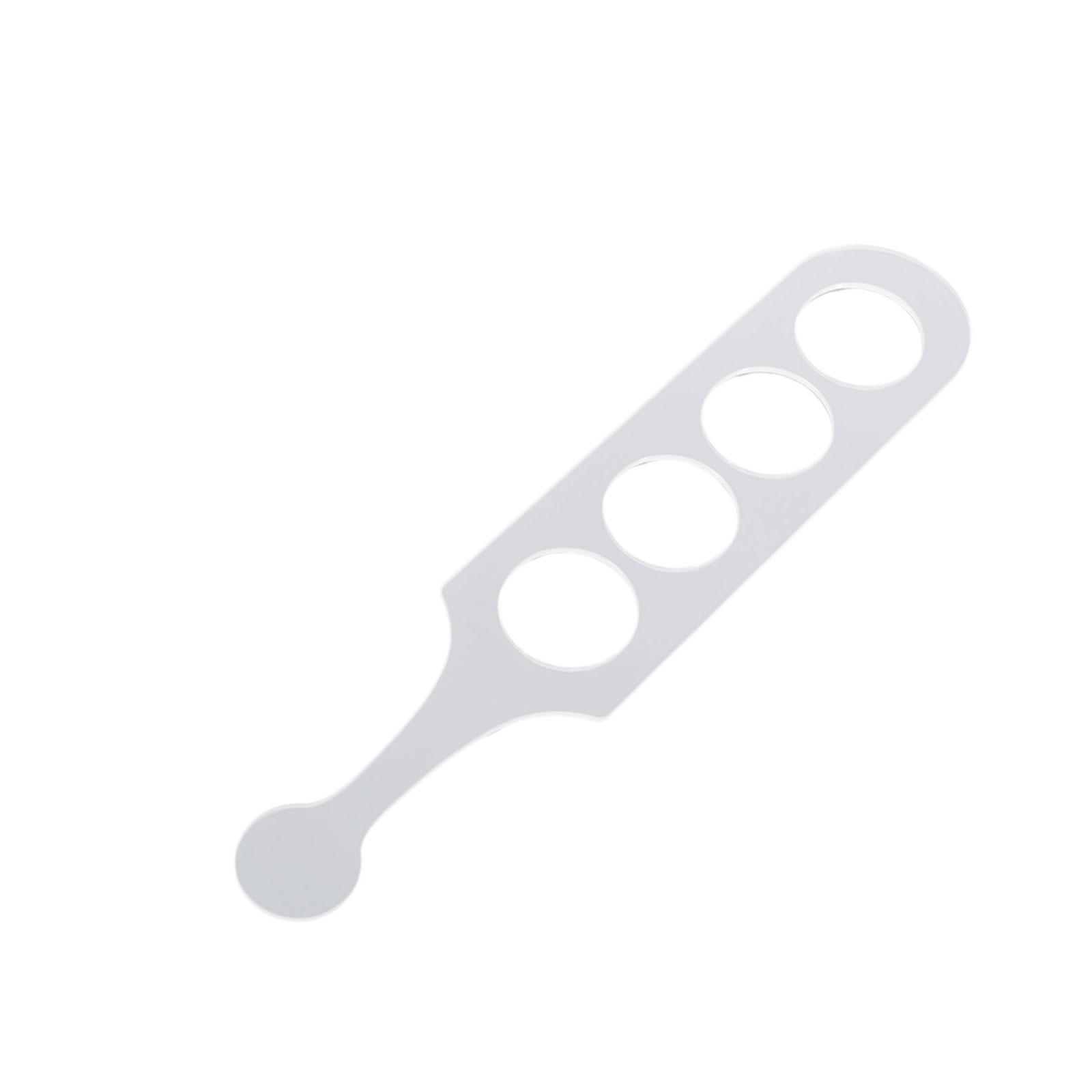 

Прозрачные акриловые шаблоны, стеклянная доска для полетов, акриловый шаблон для фрезера, форма для подноса для стаканов, легко чистить B