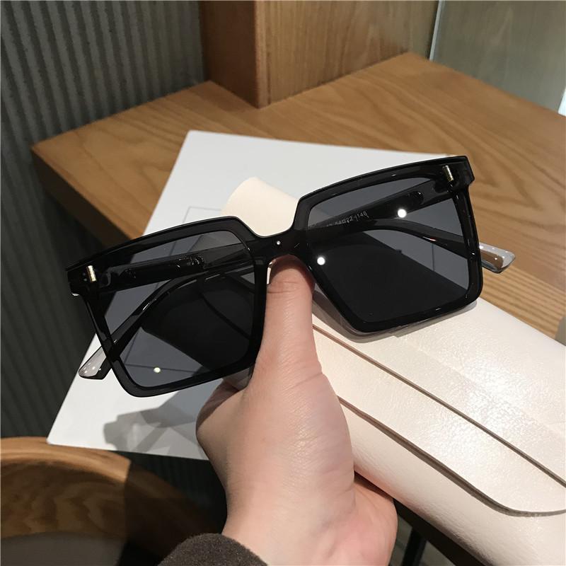 Y2K New Style Fashion Big Frame Glasses UV Protection Luxury Sunglasses Vintage Anti-Fatigue Eyewear for Women