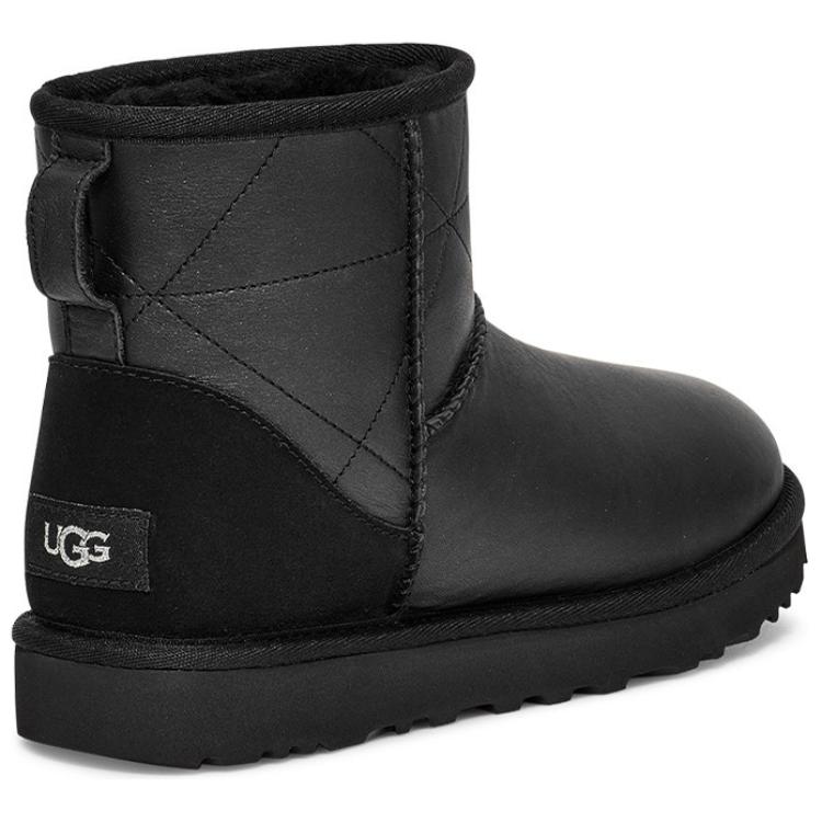 UGG Fashionable Comfortable Short Snow Boots Women Boots Black 1167313-BLK