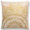 New Dreamy Rainbow Boho Beautiful Flower Gorgeous Floral Mandalas Fantasy Moon Stars Prints Cushion Cover Throw Pillow Case