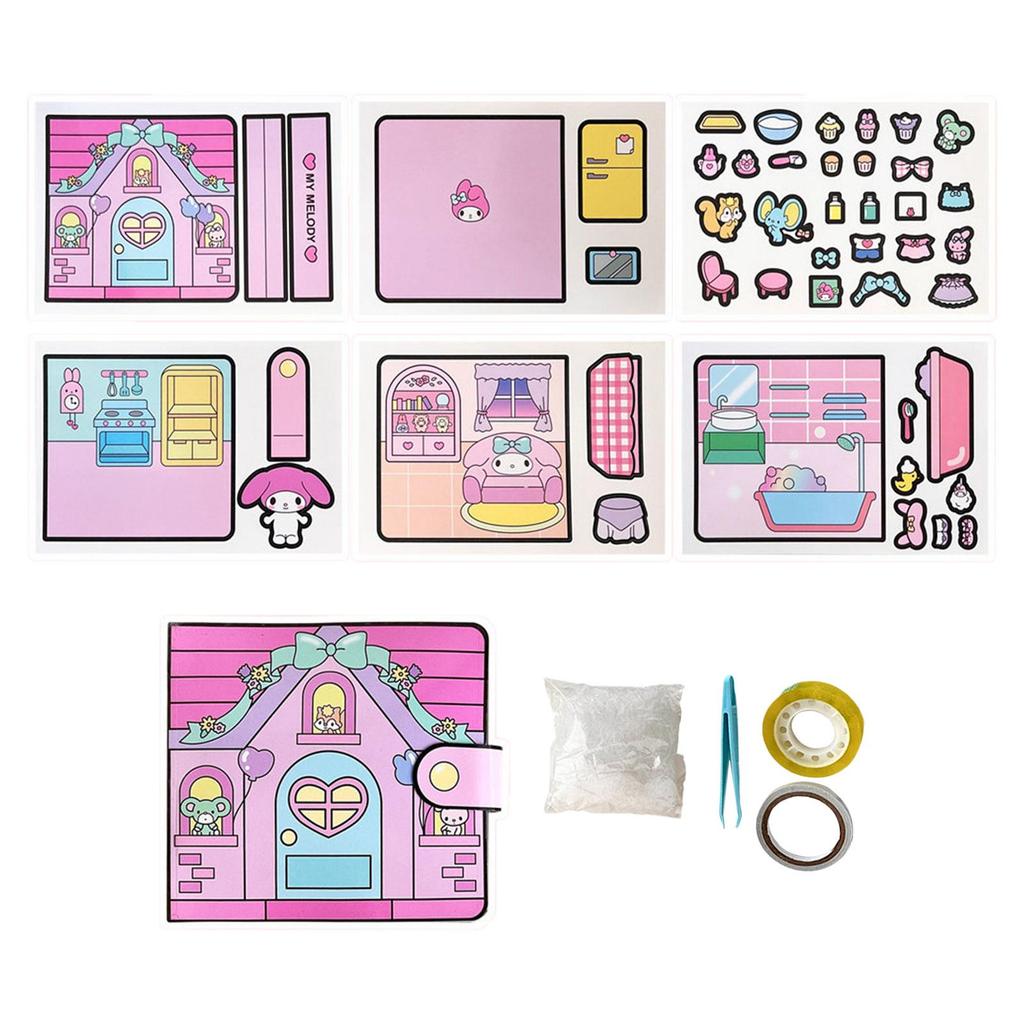 Toy Books Cute Interactive Preschool Montessori Busy Sensory Book for Boys Kids Gifts A