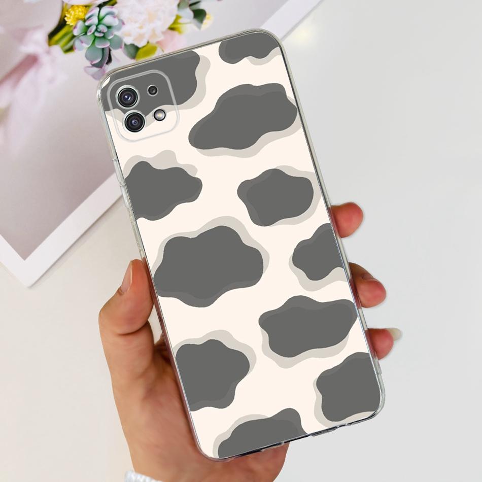 Stylish Phone Case For Samsung Galaxy A22 5G A22S A22 4G Transparent TPU Soft Silicone Back Cover For Samsung A22 A225F A226B