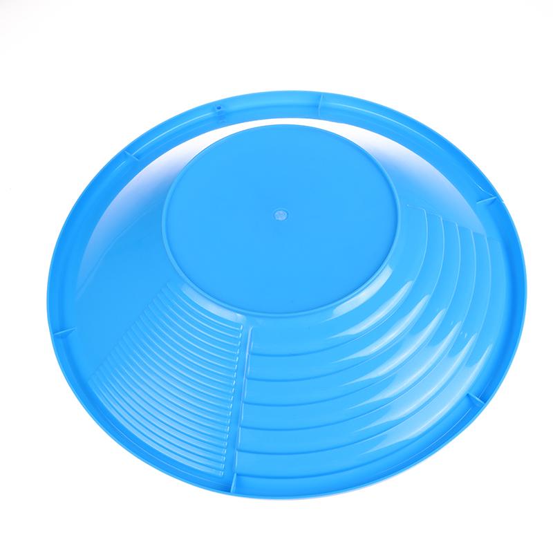 1Pc Gold Panning Tool 380Mm Gold Panning Pan Abs Gold Sifting Classifier Washing Sieve Tray Accessory