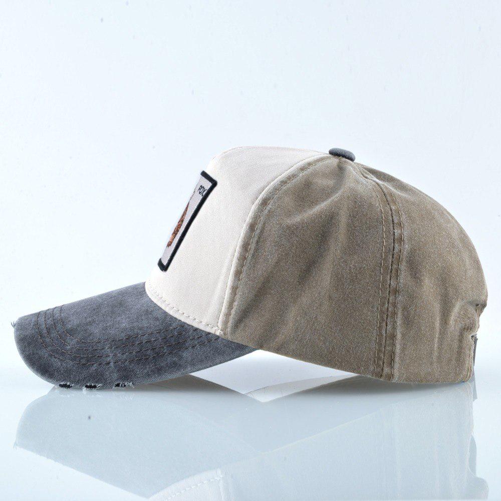 Snapback Dad Klobouky Muži Móda Výšivka Fox Baseball Cap Ženy Outdoor Prodyšná Bavlna Klobouk s kšiltem