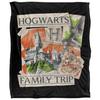 Family Trip To Hogwarts Scrapbook Blanket