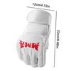 Half Finger Boxing Gloves Boxing MMA Kickboxing Gym Workout Knuckle Wrist Protection PU Leather Half Finger Punching Mitts