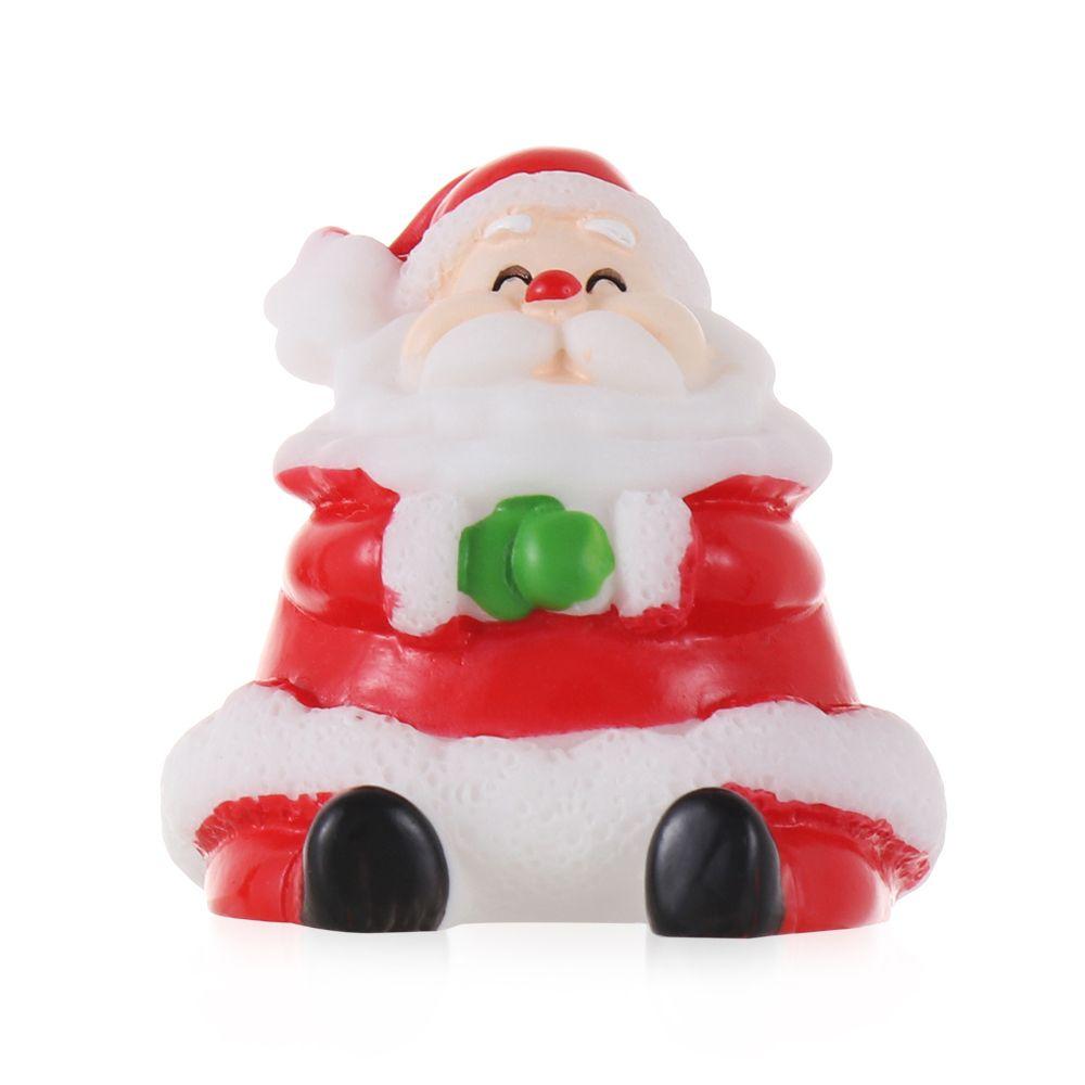 Landscape Bonsai Decor Home Decorations Xmas Tree Christmas Figurines Santa Claus Miniature Snowman