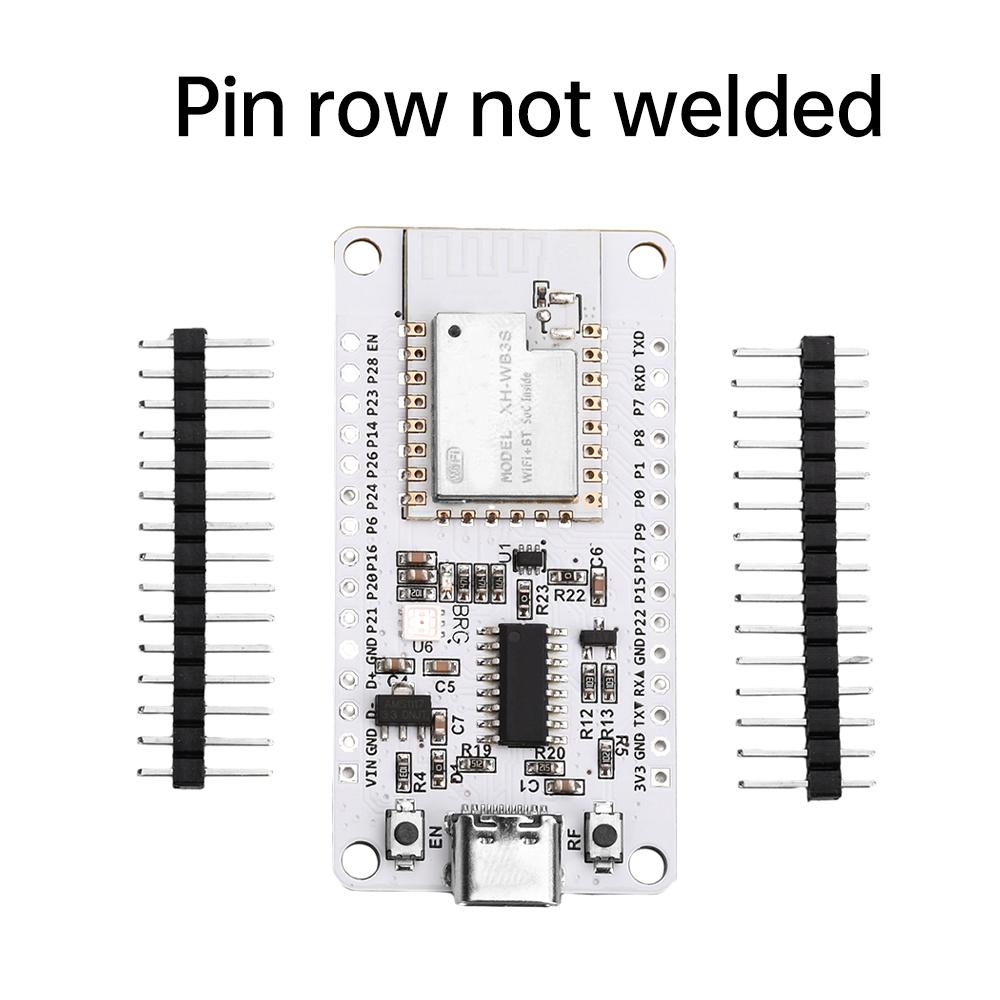 NiceMCU-WB3S Development Board Wifi Bluetooth Module Ch340 Onboard Wb3S Module Built-in BK7238 Chip
