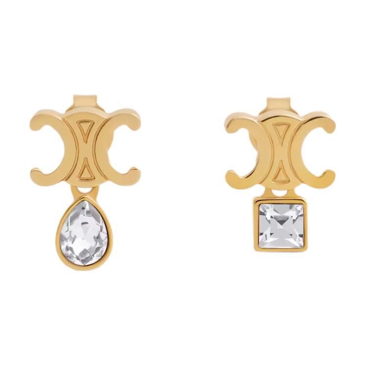 

Celine Logo Brass Earrings Women earrings Gold 461VK6BRS.35OR Gold
