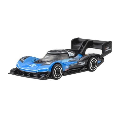 Hot Wheels Premium 2-Pack Volkswagen Jetta MK3 / Volkswagen ID R Vehicle Toy, Blue, HRR83, Ages 3 and Up