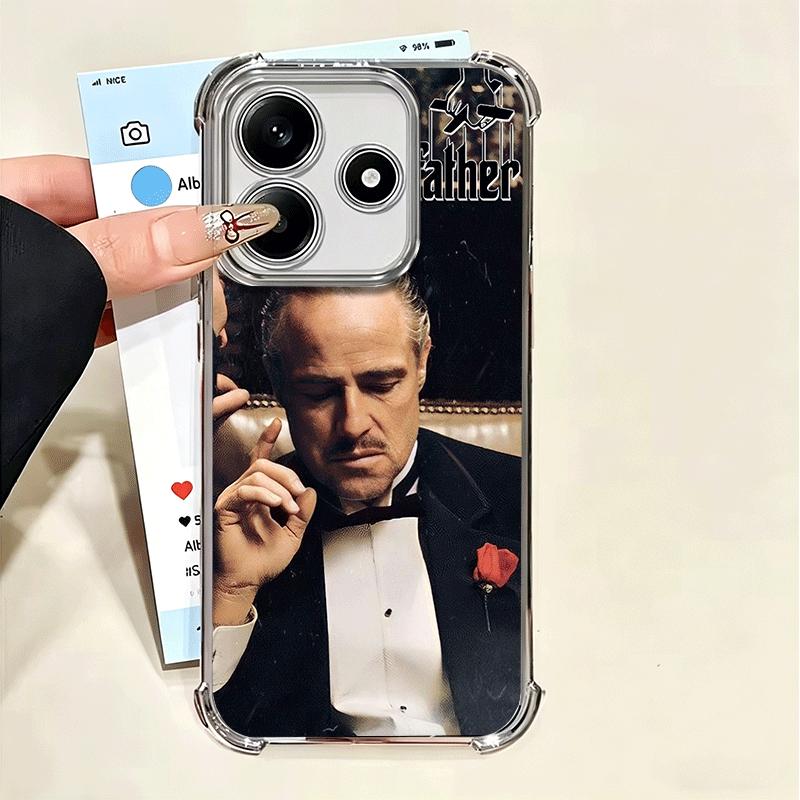 The Godfather TV Soft Phone Case For Xiaomi Poco X7 X8 Pro Max X6 X5 X3 F8 Ultra F7 M8 M7 M5S Redmi 15C 15A 15 14C 13C 12C 13 12