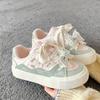 Dopamine Bread Little White Shoes Women's 2025 Spring and Autumn New Thick-soled Casual Niche Bow Versatile Student Board Shoes