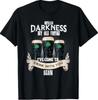 Hello Darkness My Old Friend Happy St Patrick's Day Shamrock T-Shirt