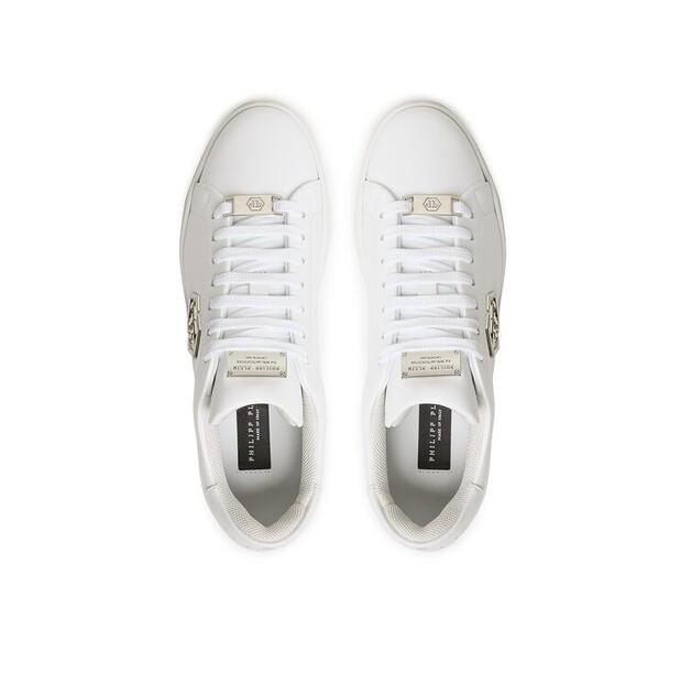 Кроссовки PHILIPP PLEIN Leather Lo-Top Sneaker
