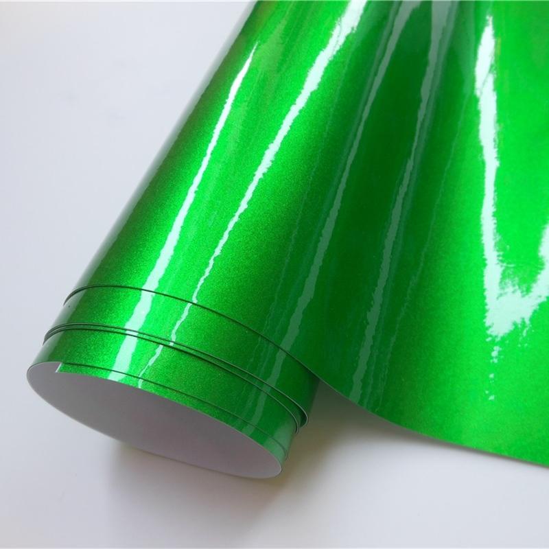 Ultra lesklá červená metalická fólie na polepy aut Wrap fólie Samolepka na auto Decal Pro Motor Počítač Nábytek Grafika na auto