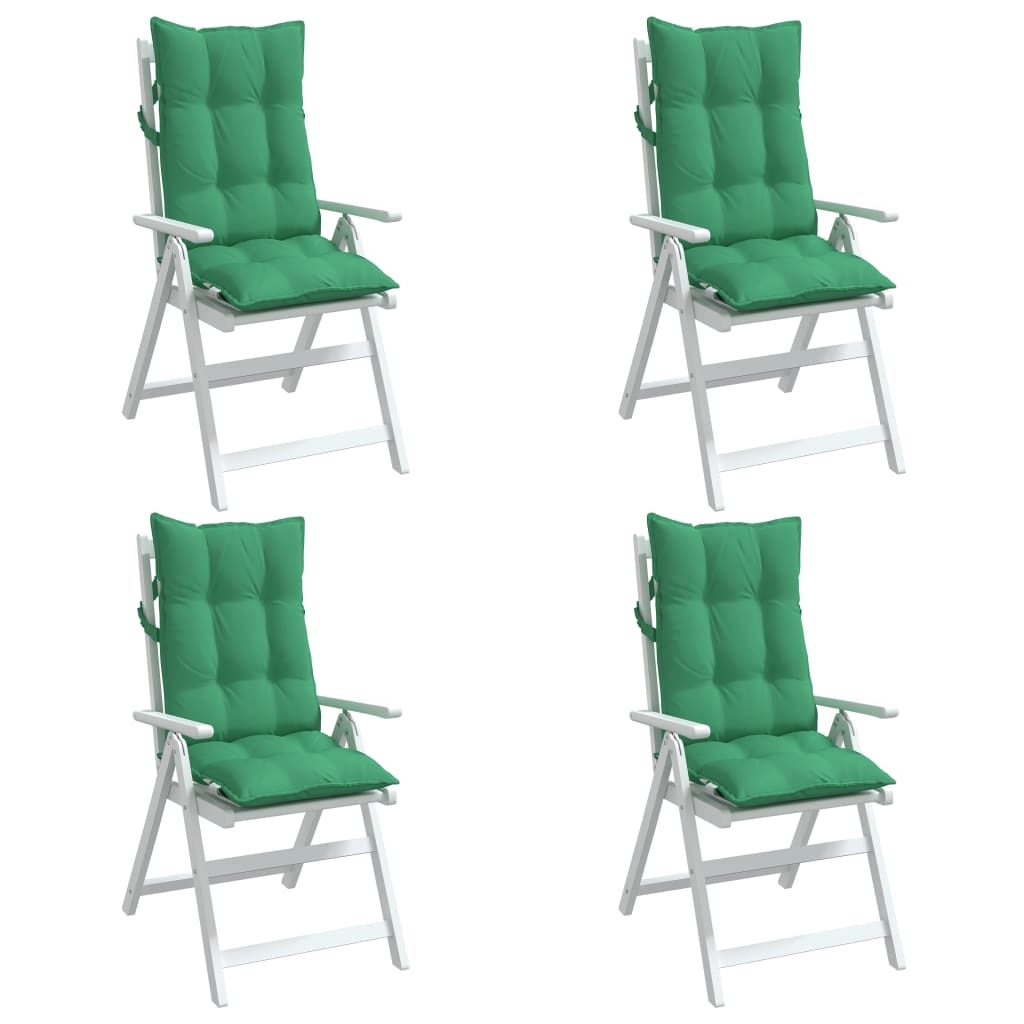 Hochlehner Seat Cushions 4 pcs Green Oxford Fabric