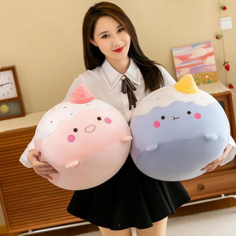 55Cm Kawaii Lovely Plush Doll Stuffed Animals Vitality Toys Food Series Throw Pillows On The Room Delicacy Decoration Warm Gift