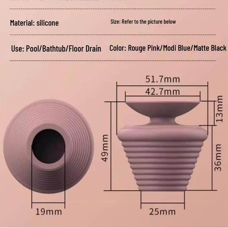 TLXT Silikon Badkar Avloppsstopp