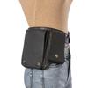 Small Sling Crossbody Backpack Shoulder Bag for Men Women Vintage PU Leather Sling Backpack Cycling